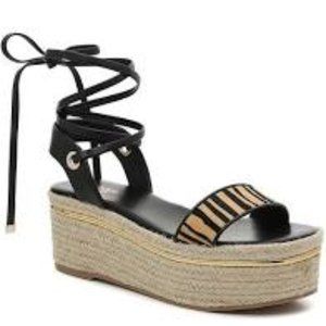 Bleecker & Bond Odette Espadrille Wedge Sandal Size 7 NIB
